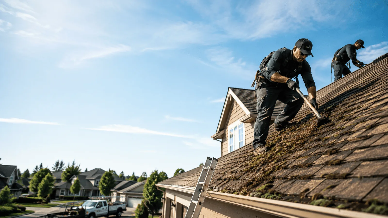Roof Moss Removal in Marston, NC near me